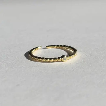 CZ Stacking Ring