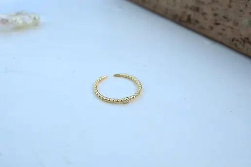 CZ Stacking Ring