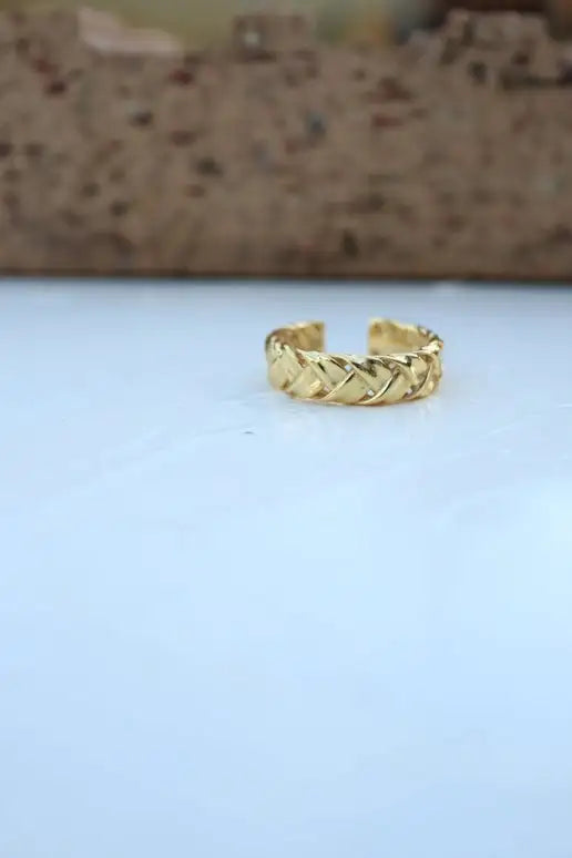 Blake Braided Ring